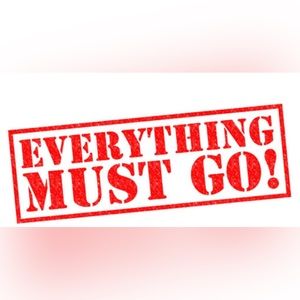 Make me an offer that I can’t refuse! Everything must be sold! 💛